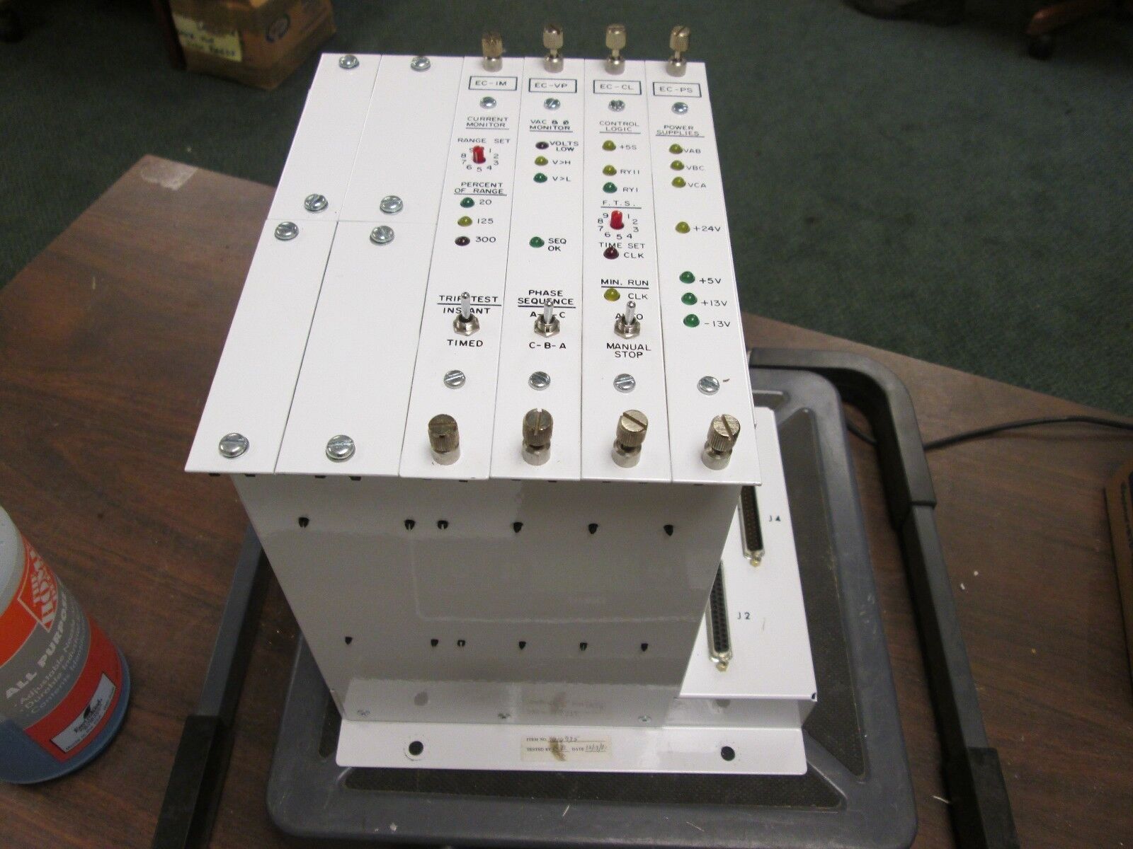 MCS PLC Board EC-CL EC-VP EC-IM EC-PS Current Monitor VAC Monitor