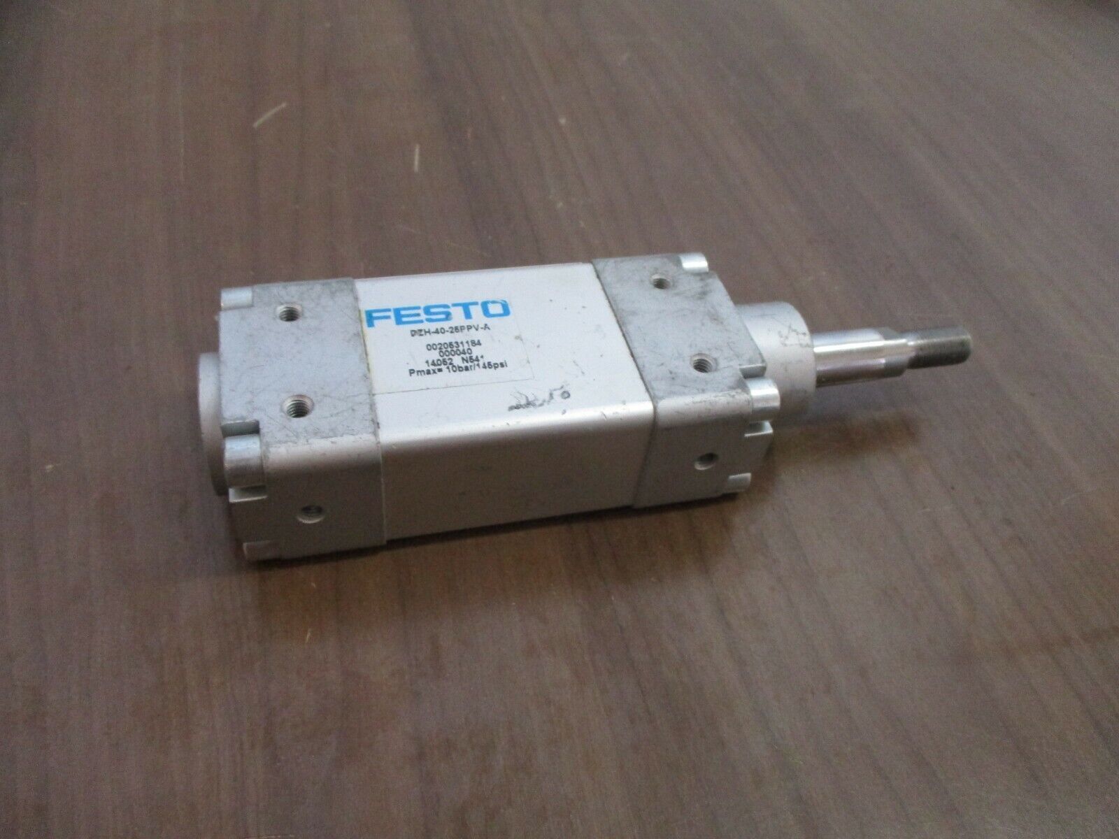 Festo Flat Cylinder DZH-40-25PPV-A 145PSI Used