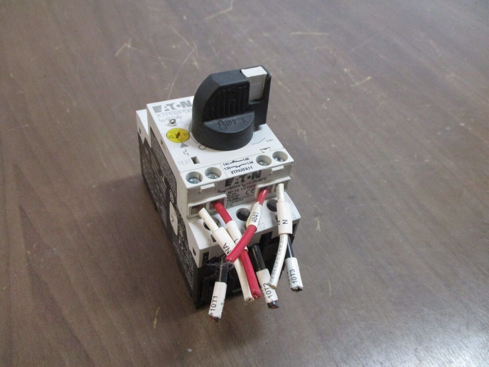 Eaton Overload XTPR2P5BC1 Trip: 1-2.5A 600V Used