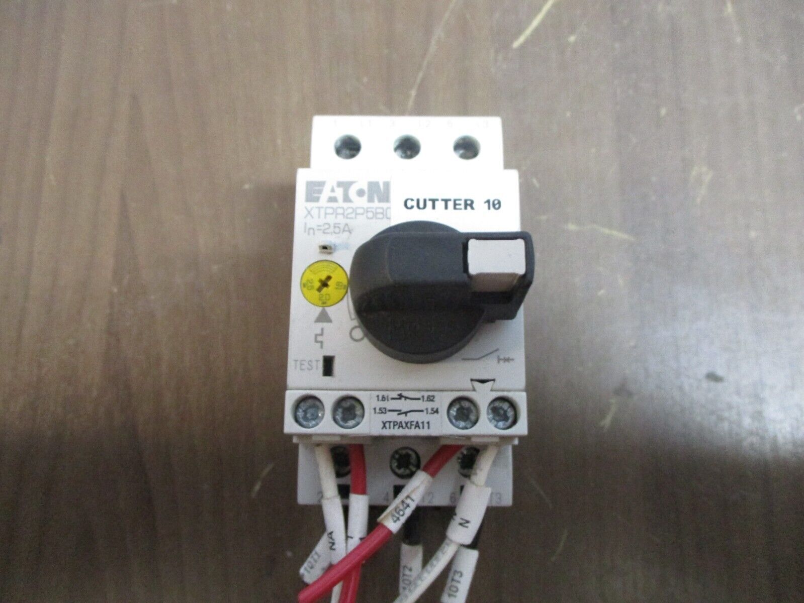 Eaton Overload XTPR2P5BC1 Trip: 1-2.5A 600V Used