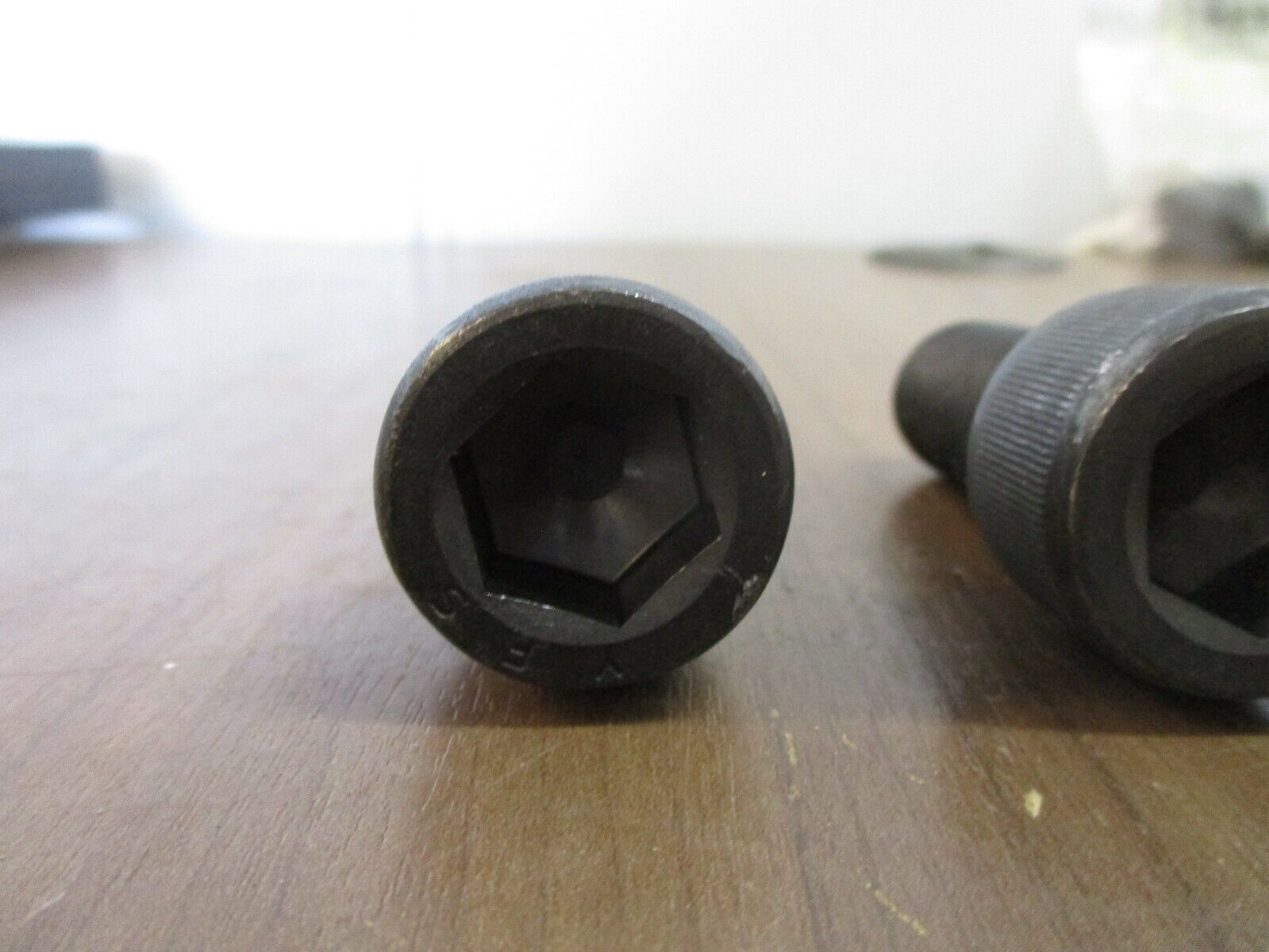 Misc. Brand Hex Socket Cap Screw 23933 Size: 5/8" Length: 1 3/4" Black Oxide