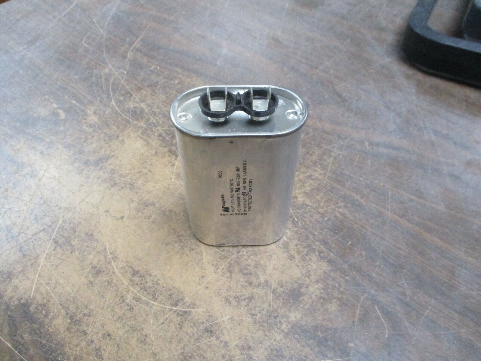 MagneTek Capacitor VC15048GBTR/005-2201-MF 12uF 480V Used