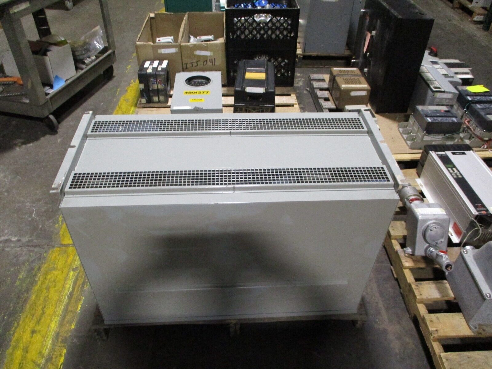 Commonwealth Sprague Drycap Unipak Capacitor 22543PMUDF 225kVAR 480V 3Ph Used