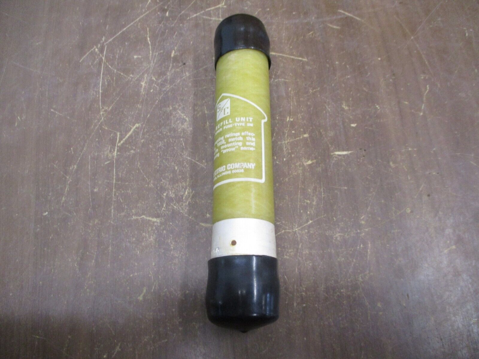 S&C SM-5 Fuse Refill Unit 132200-R4 125E 14.4kV Used