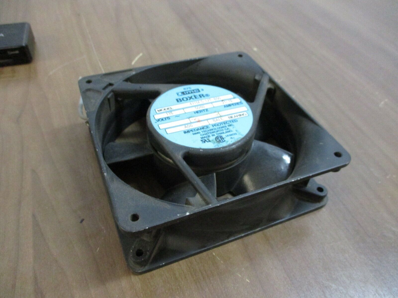IMC Boxer Fan 4715FS-12T-B50 115V 50/60Hz 0.21/0.19A Used
