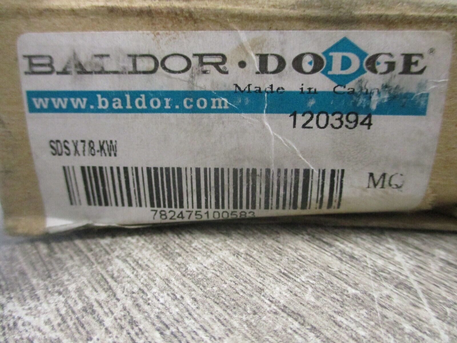 Dodge Bushing 120394 SDS x 7/8-KW *Lot of 2* New Surplus