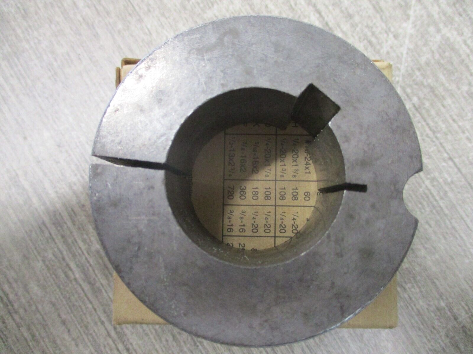 Dodge Taper-Lock Bushing 117091 2012 1-3/8KW New Surplus