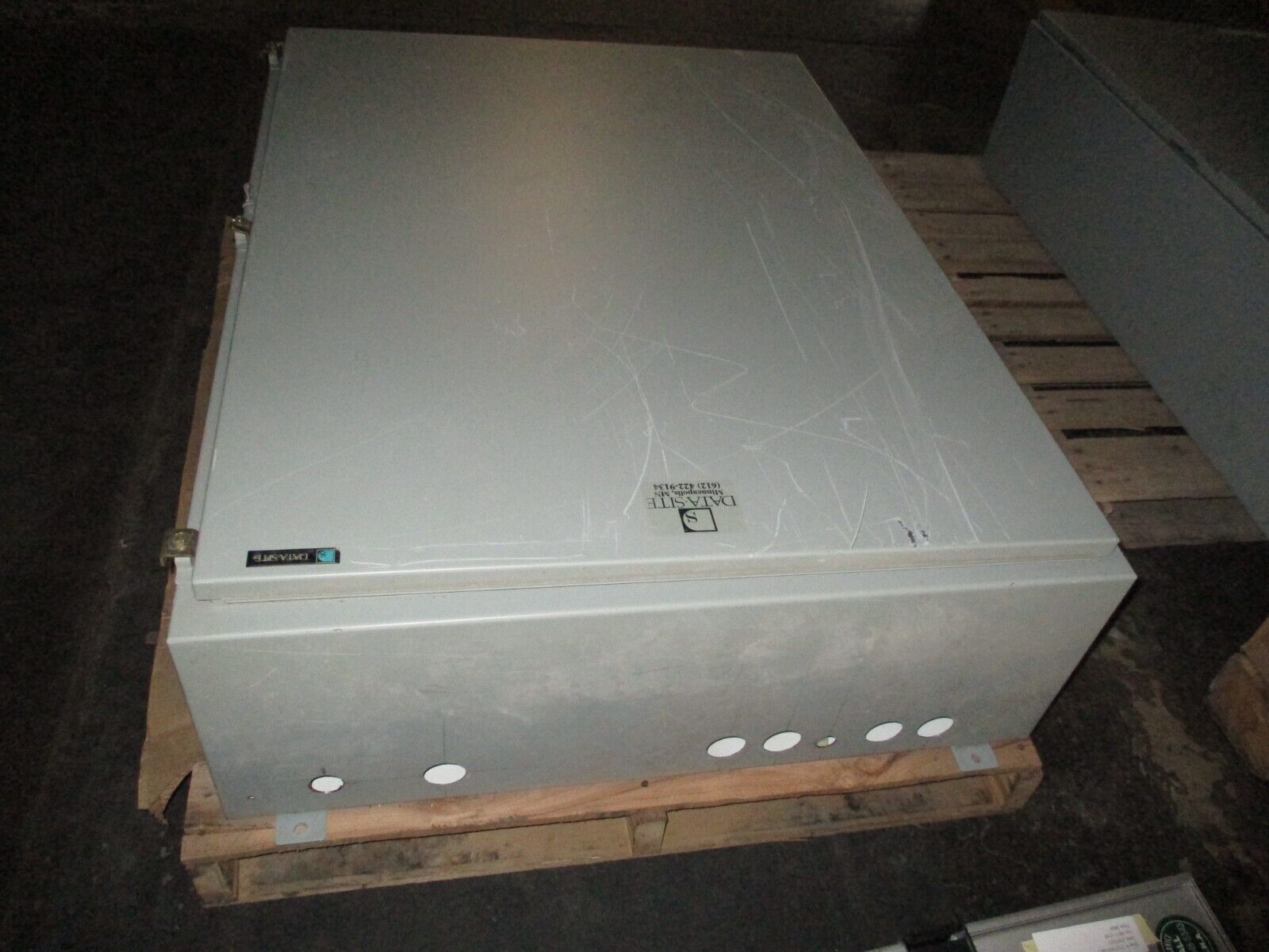 Hoffman Type 12, 13 Enclosure A-483612LP Size: 46" x 36" x 12" Used