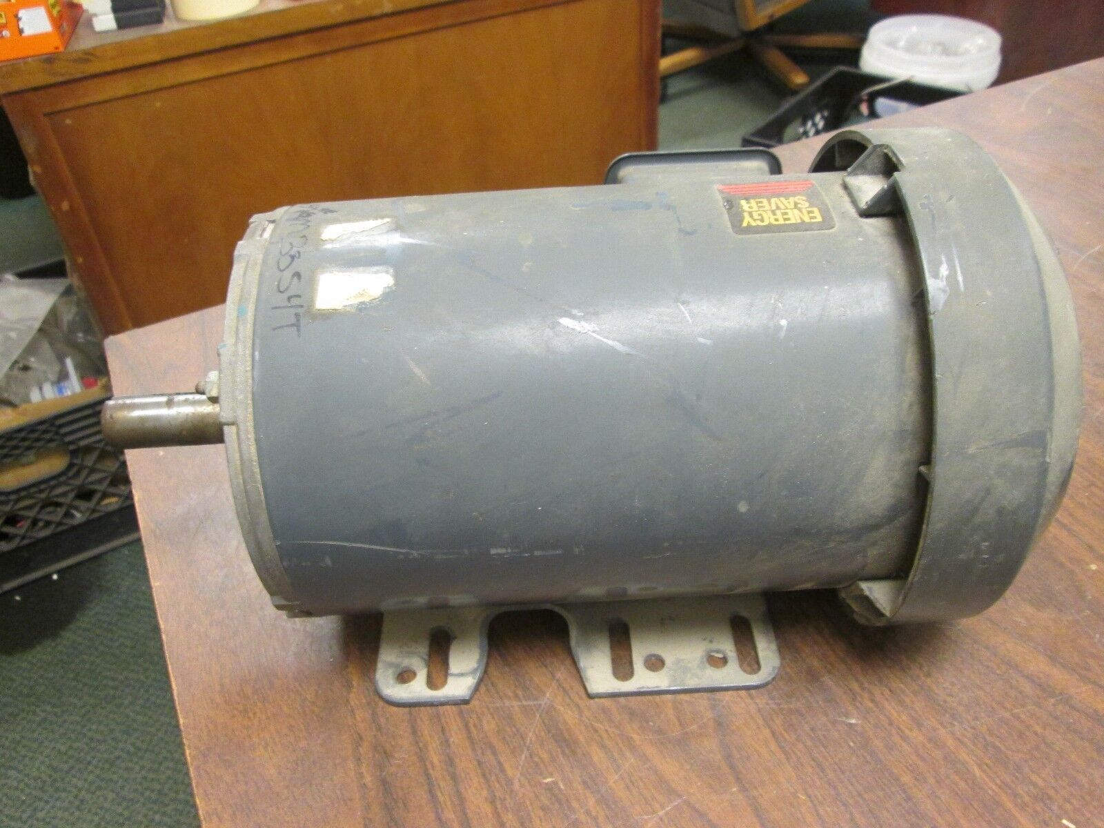 GE Motor 5KS48WN8074 1.5HP 1725RPM 145T Frame 208-230/460V 4.6-4.2/2.1A Used