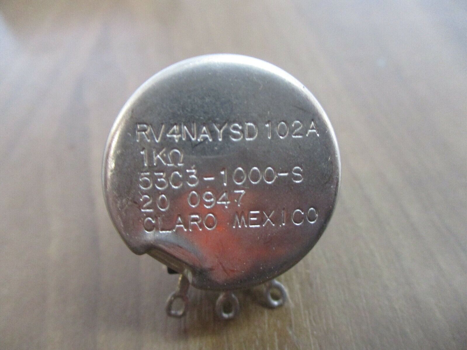 Honeywell 53C31K Potentiometer RV4NAYSD102A New Surplus