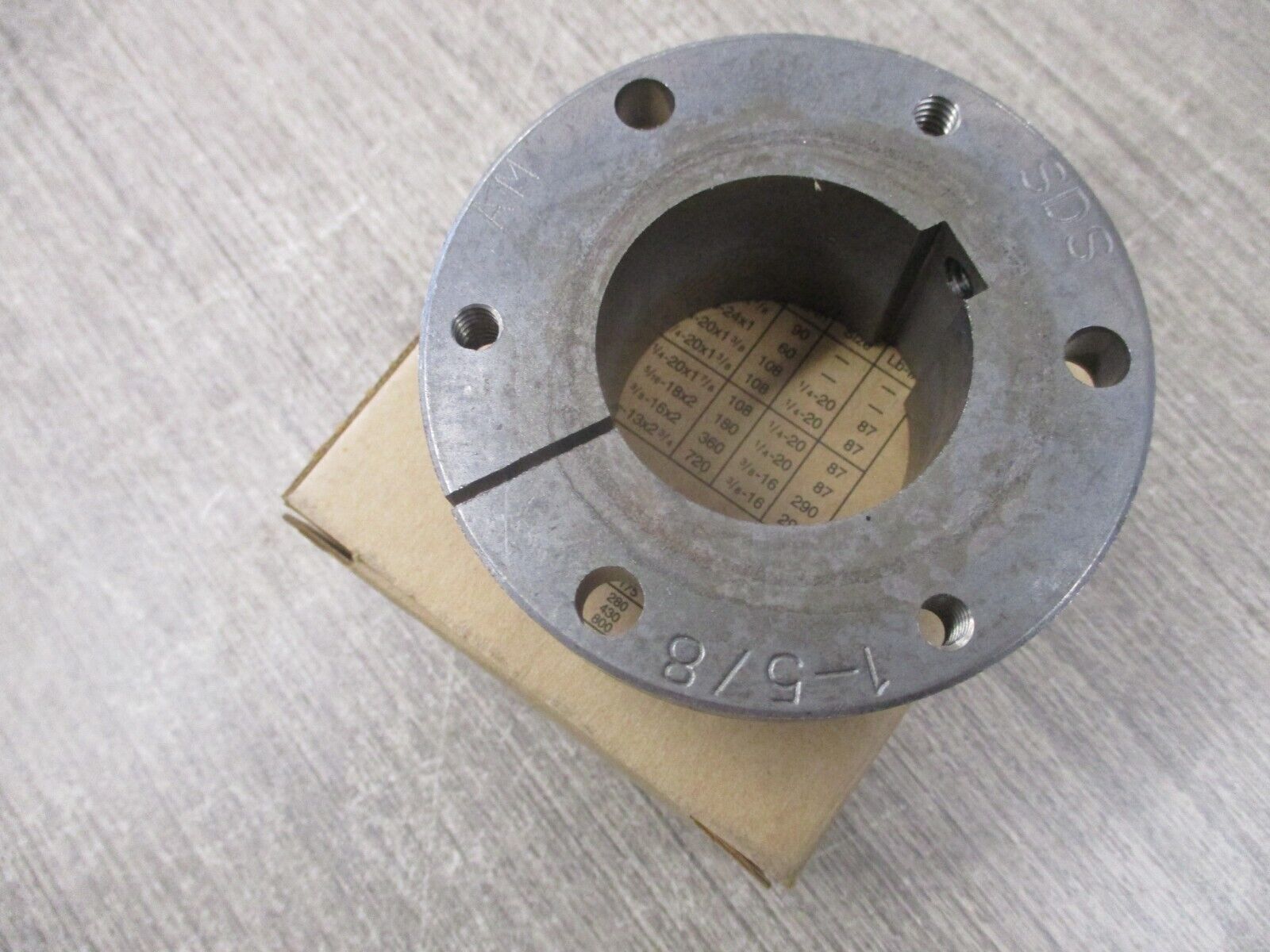 Dodge QD Bushing 120406 SDS x 1-5/8 New Surplus