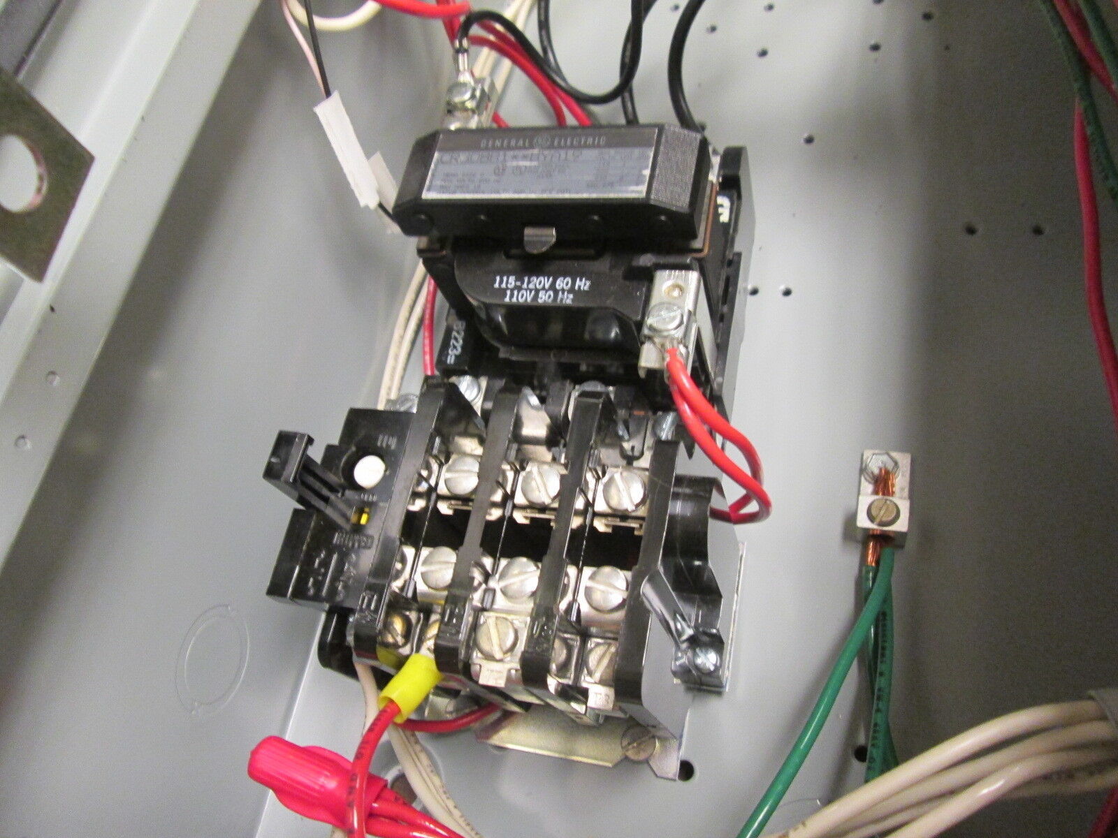 GE Fusible Size 0 Combination CR308B1**BYA19 115-120V Coil *No Heaters* Used