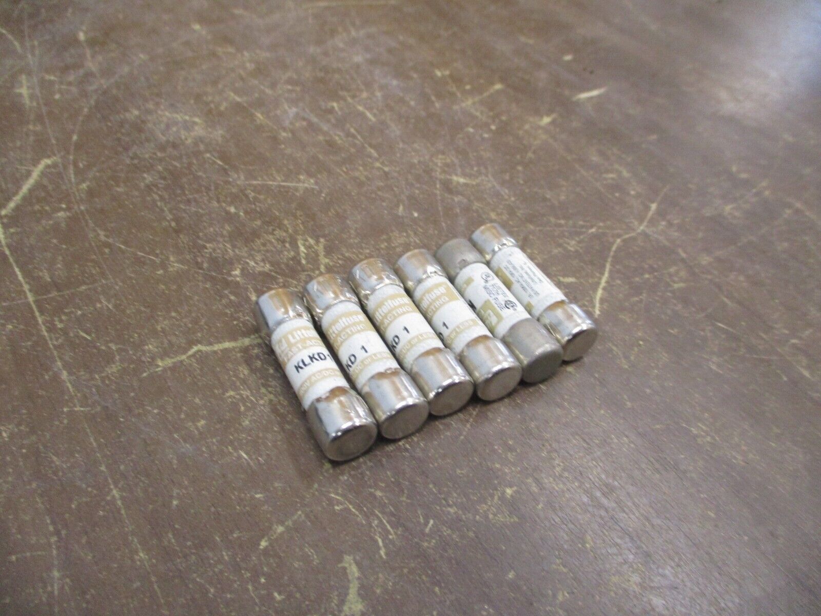 Littelfuse Fuse KLKD 1 1A 600V *Lot of 6* Used