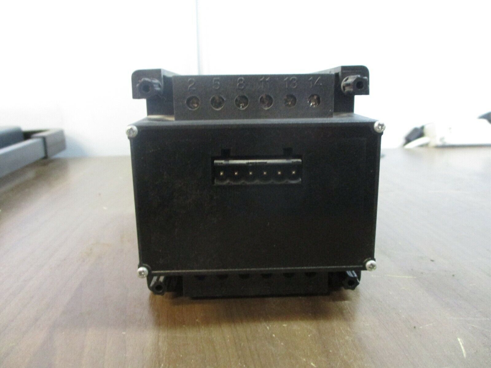 Crompton Digital Panel Meter 244-INWW-QQBD 120V 0.5A 45/66Hz Aux: 24VDC Used