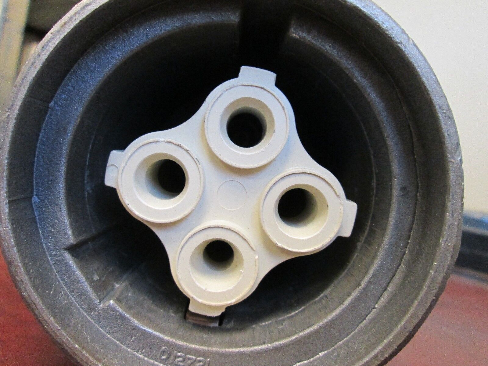 Russellstoll Connector 7428-78 60A 600V 4W Open End Used