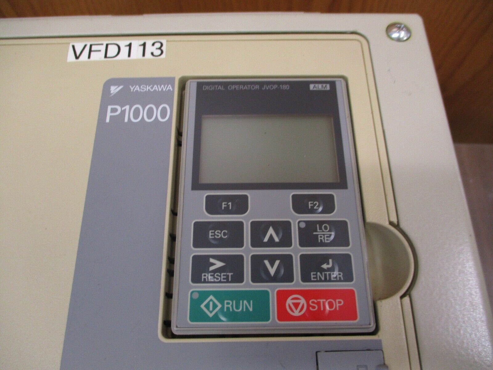 Yaskawa P1000 AC Drive CIMR-PU4A0058FAA Rev. A 40HP 3Ph w/ Keypad Used