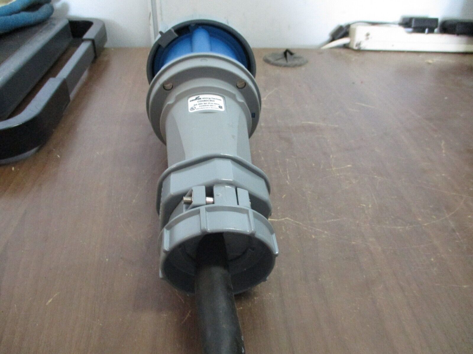 Cooper Connector CD460C9W 60A 250V 3P 4W Used