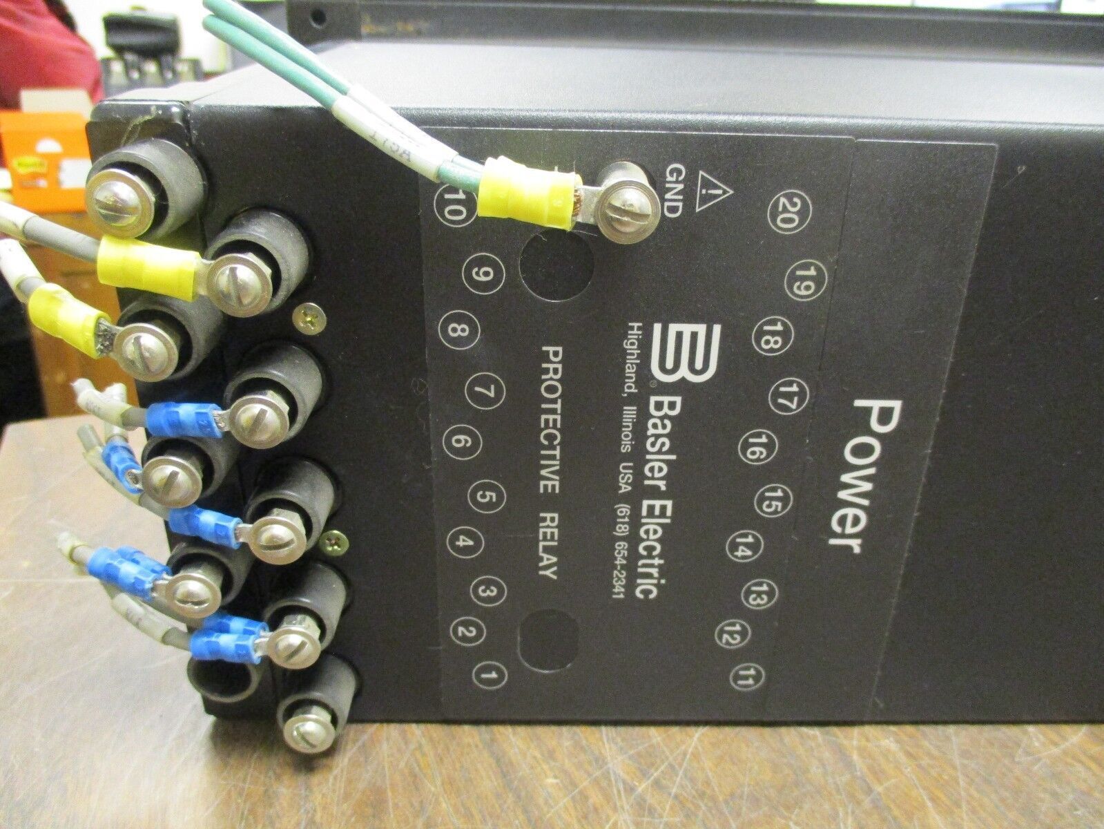 Basler Electric Power Relay BE1-32R Style #: D3E E1R A0N1F Used