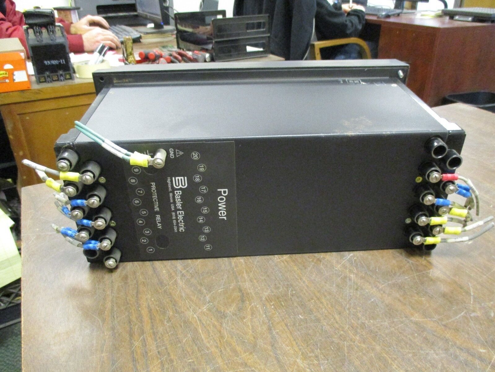 Basler Electric Power Relay BE1-32R Style #: D3E E1R A0N1F Used