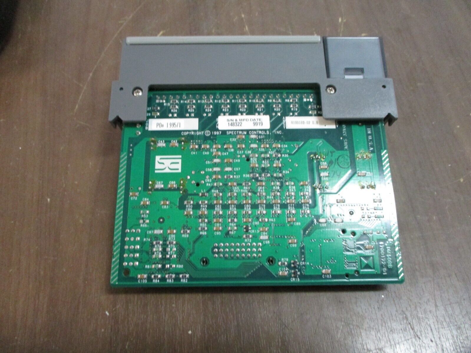 Spectrum Controls SLC 500 Thermocouple / mV Input Module 1746sc-NT8 Ser. C Used