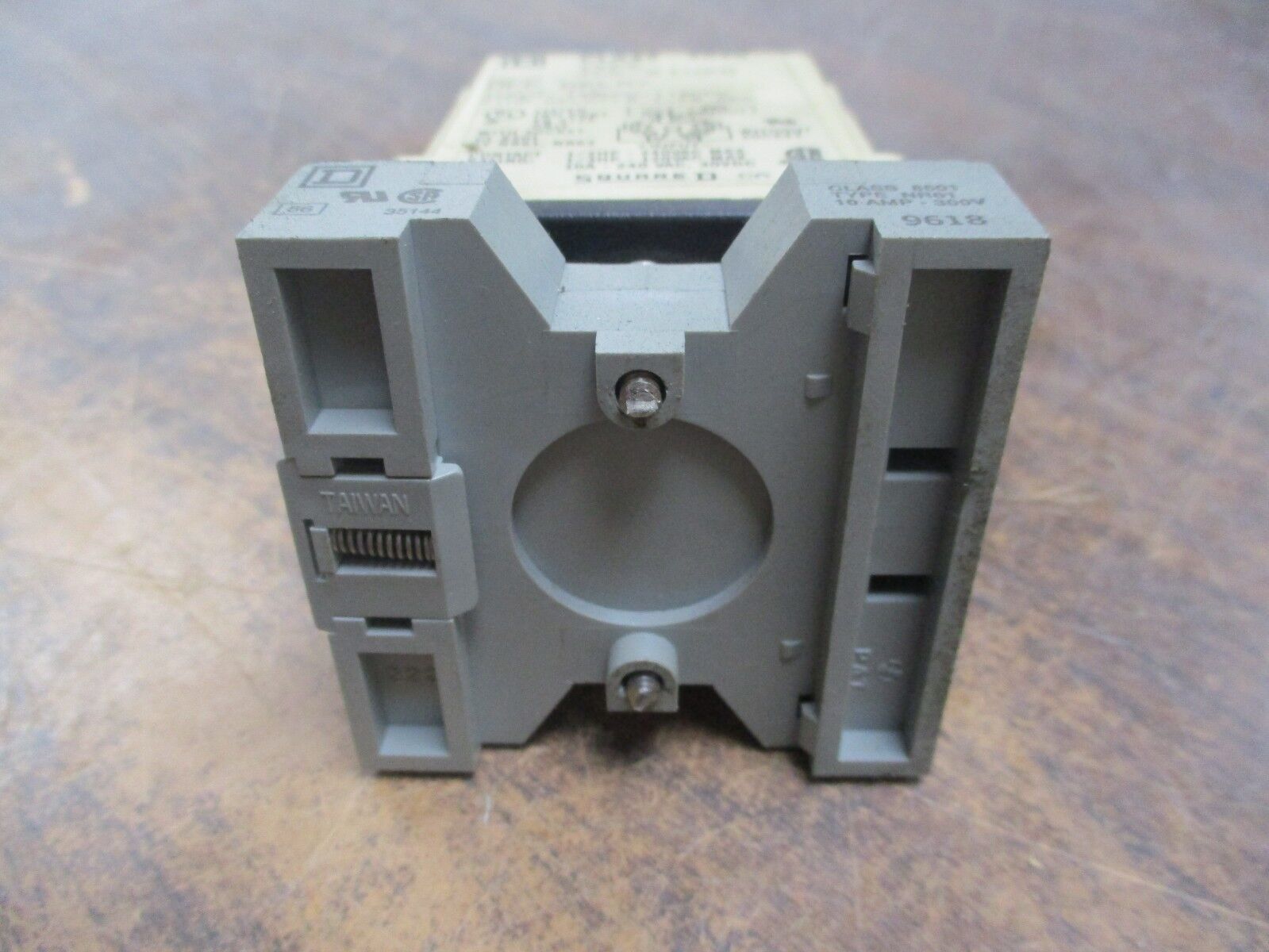 Square D Timing Relay 9050 JCK-21V20 120VAC 110VDC Delay: 0.1-10sec Used