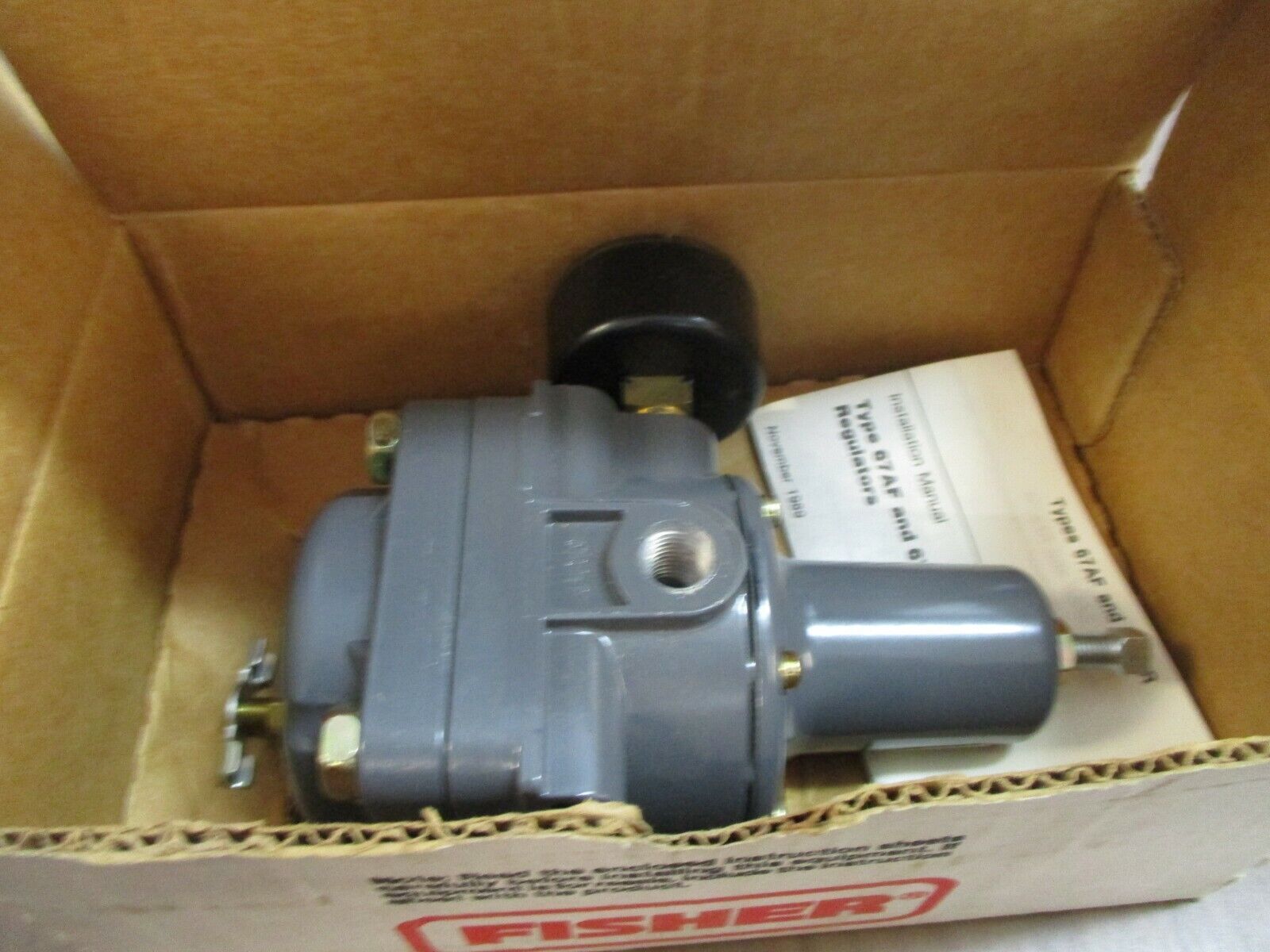 Fisher 67AFR Filter Regulator 67AFR-206/V1/VP1 New Surplus