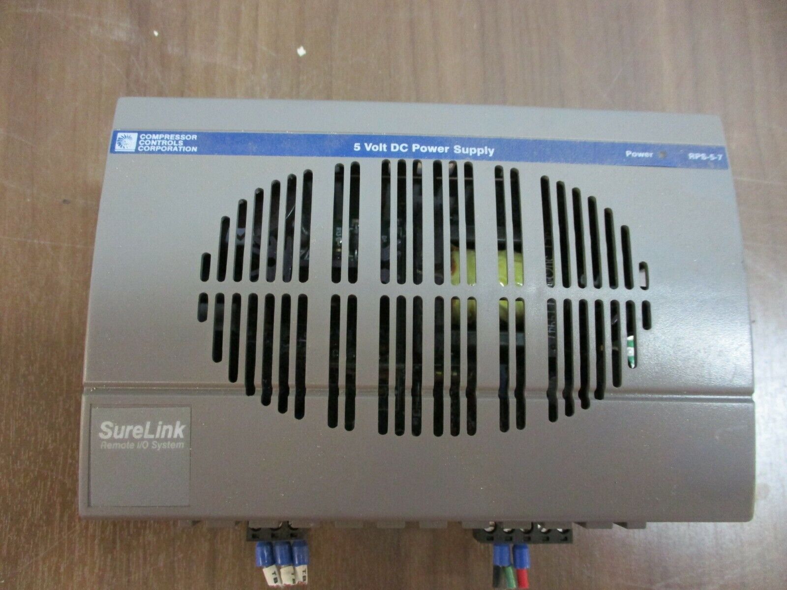 Compressor Controls Corp. Surelink DC Power Supply RPS-5-7 5VDC Used