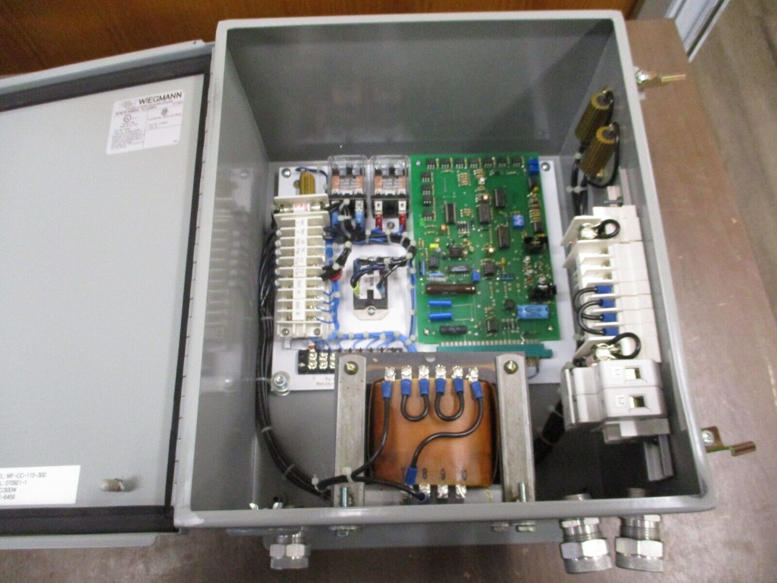 Magna-Flux Chuck Control MF-CC-115-300 115VDC 300W Type 12, 13 Enclosure Used
