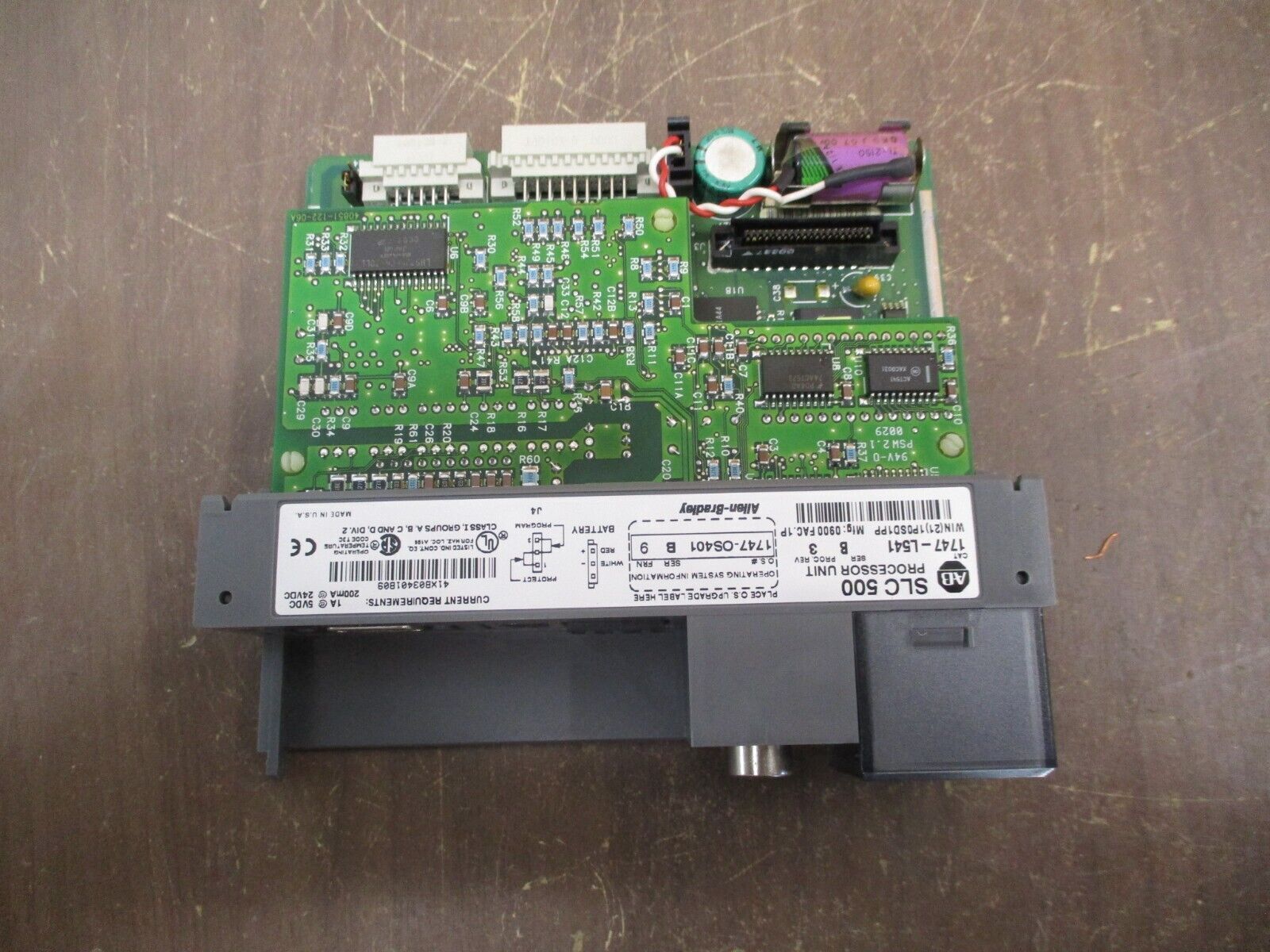 Allen-Bradley SLC500 Processor Unit 1747-L541 Ser B Proc Rev 3 Used
