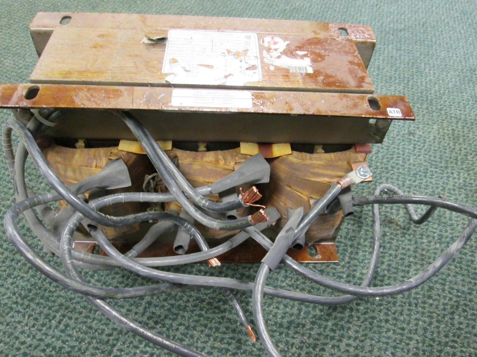 Rex Manufacturing Control Transformer RS125H 125HP 480V 3Ph