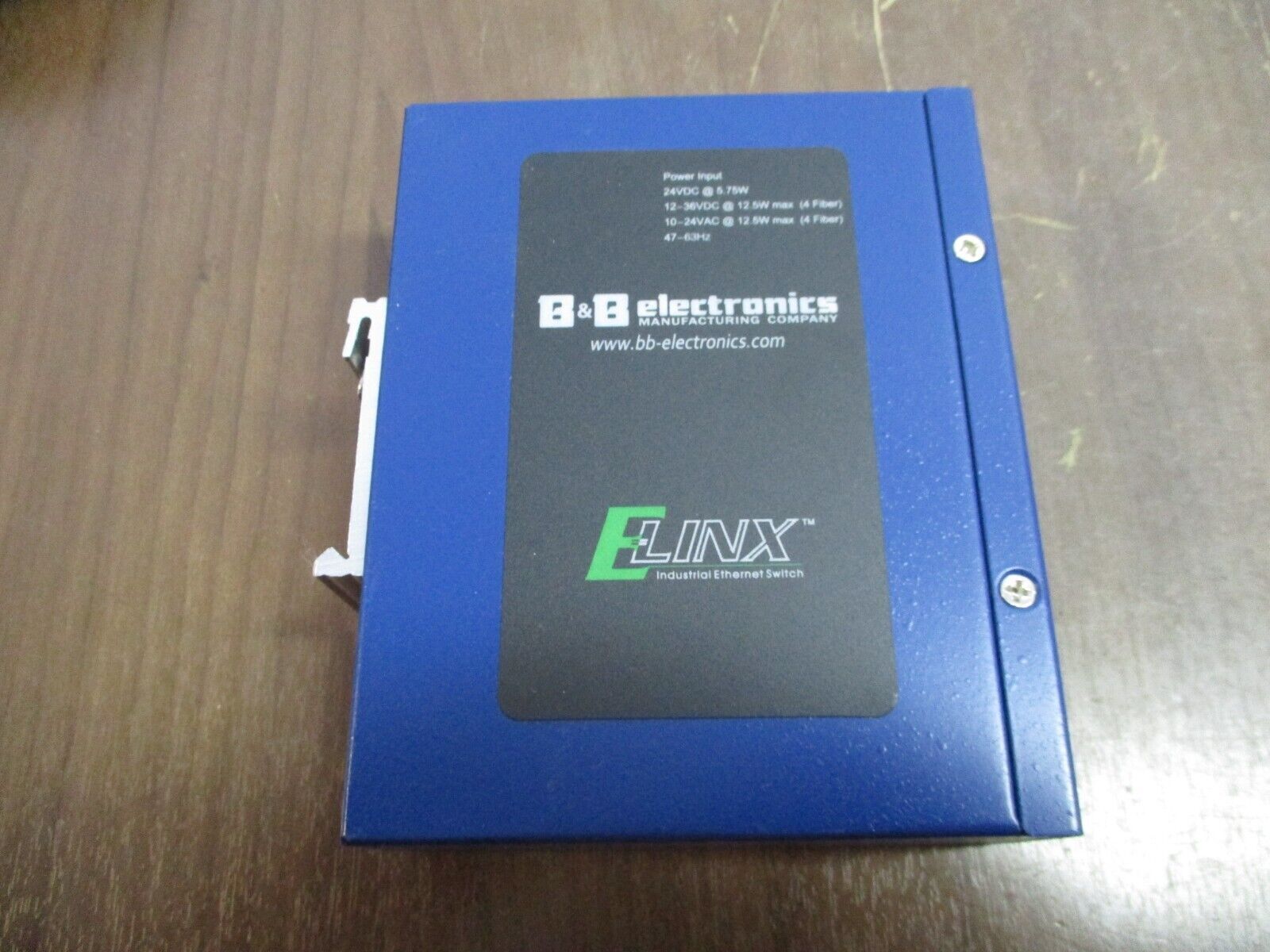 B&B Electronics Unmanaged Ethernet Switch ESW208 8-Port 10/100 Used