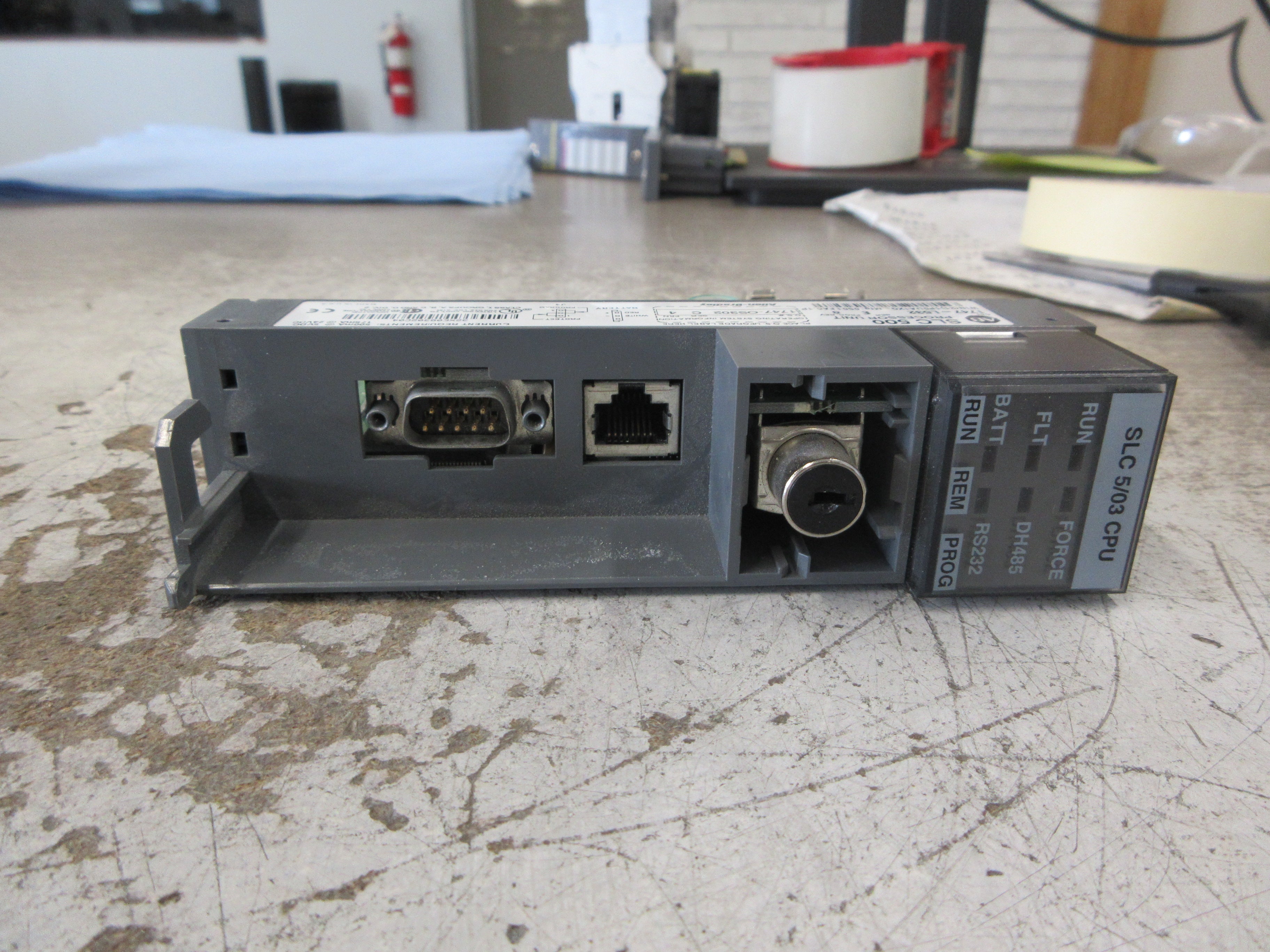 Allen-Bradley SLC 500 Processor Unit 1747-L532 Ser. E Proc. Rev. 8 *No Cover*