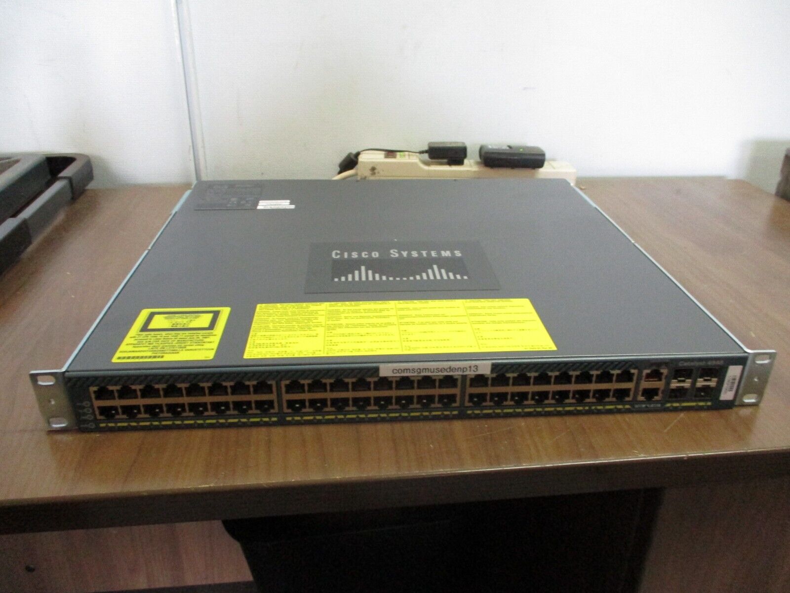 Cisco Catalyst 4948 48-Port Switch WS-C4948 S V05 (48) Gigabit Ports Used