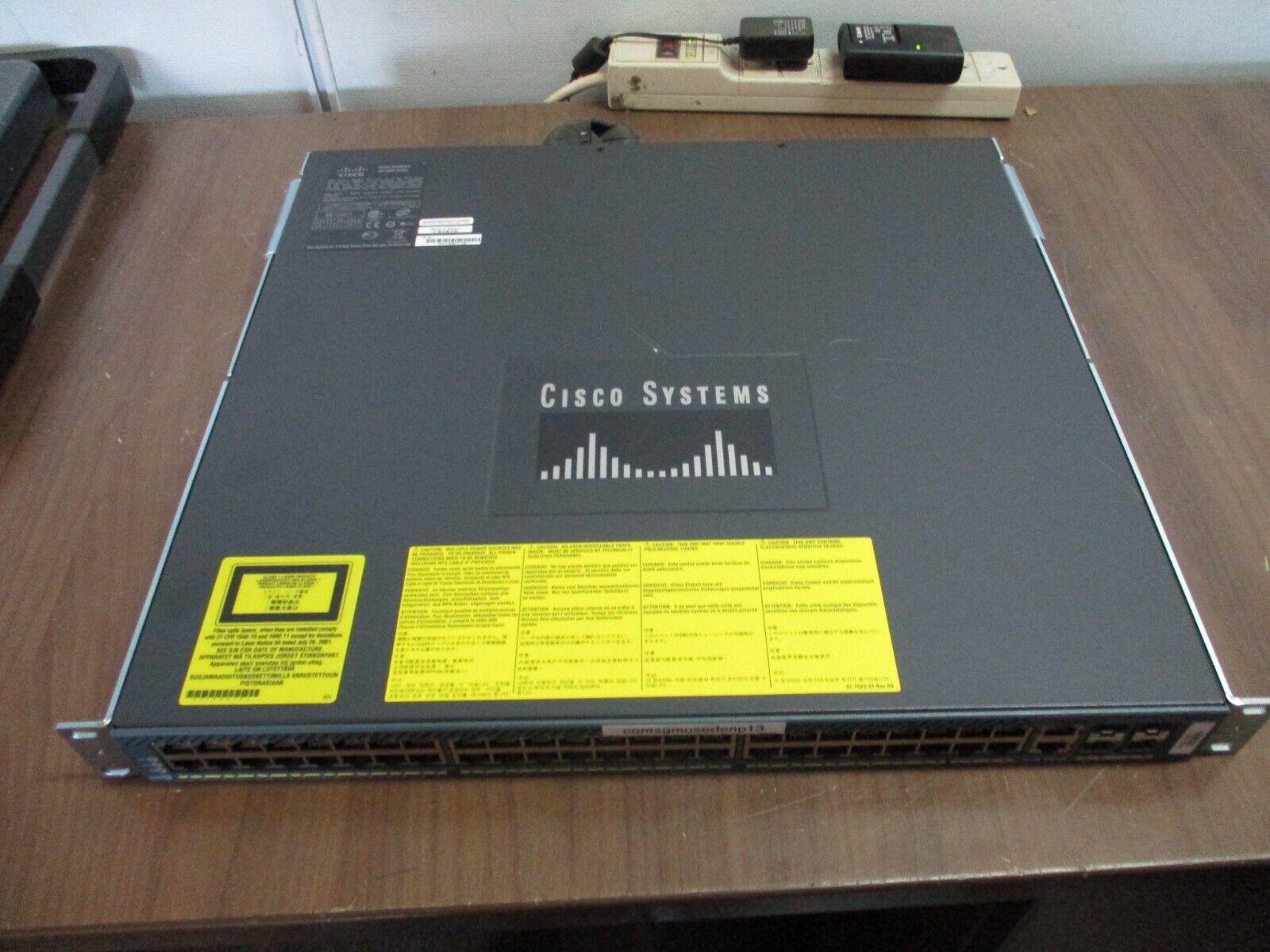 Cisco Catalyst 4948 48-Port Switch WS-C4948 S V05 (48) Gigabit Ports Used