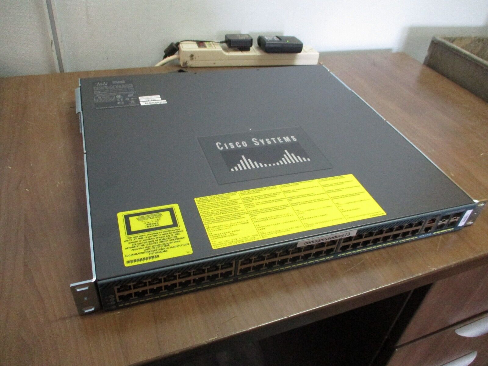 Cisco Catalyst 4948 48-Port Switch WS-C4948 S V05 (48) Gigabit Ports Used