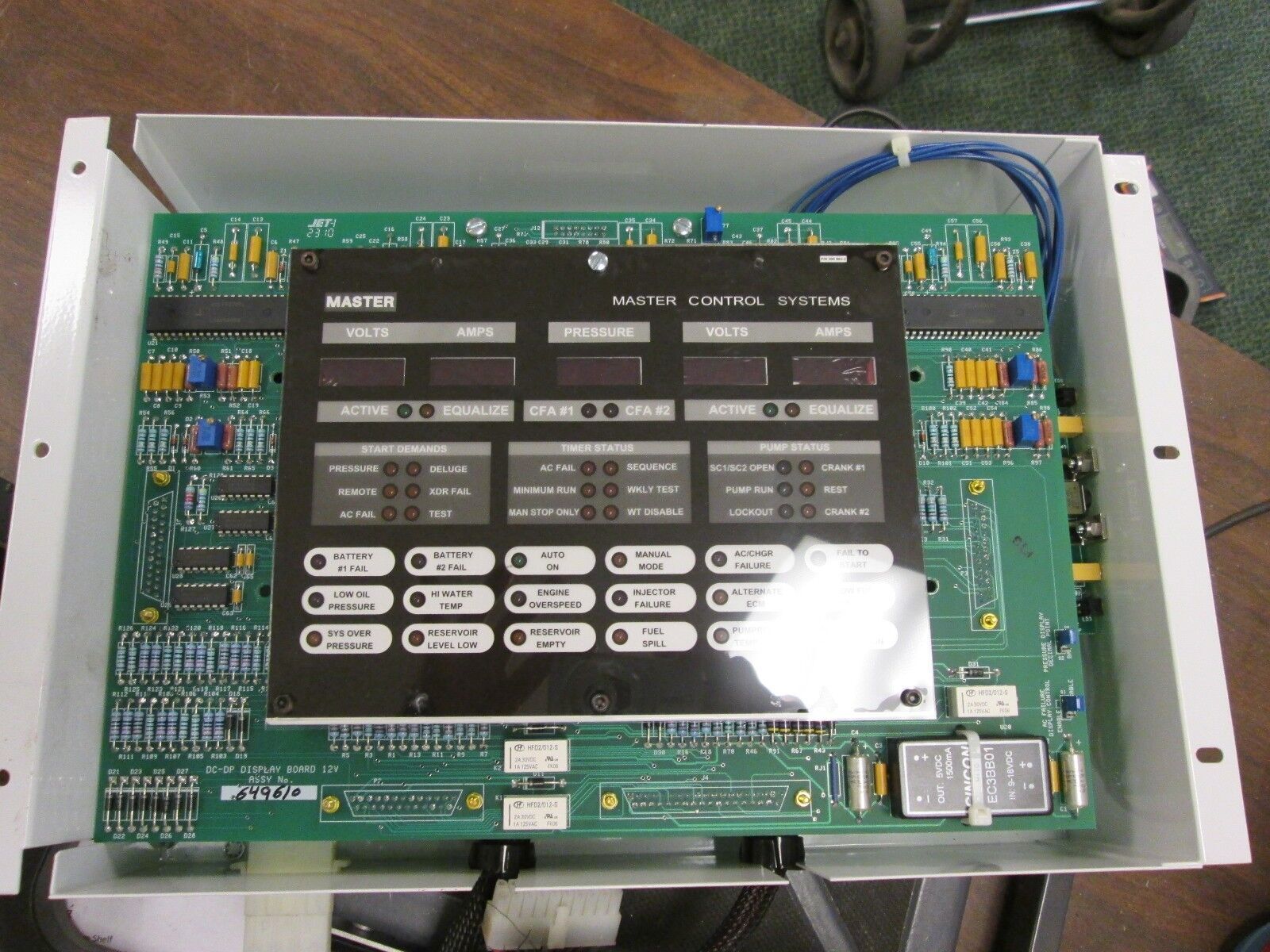 Master Master Control Systems 306 882-2 DC-DP Display Board