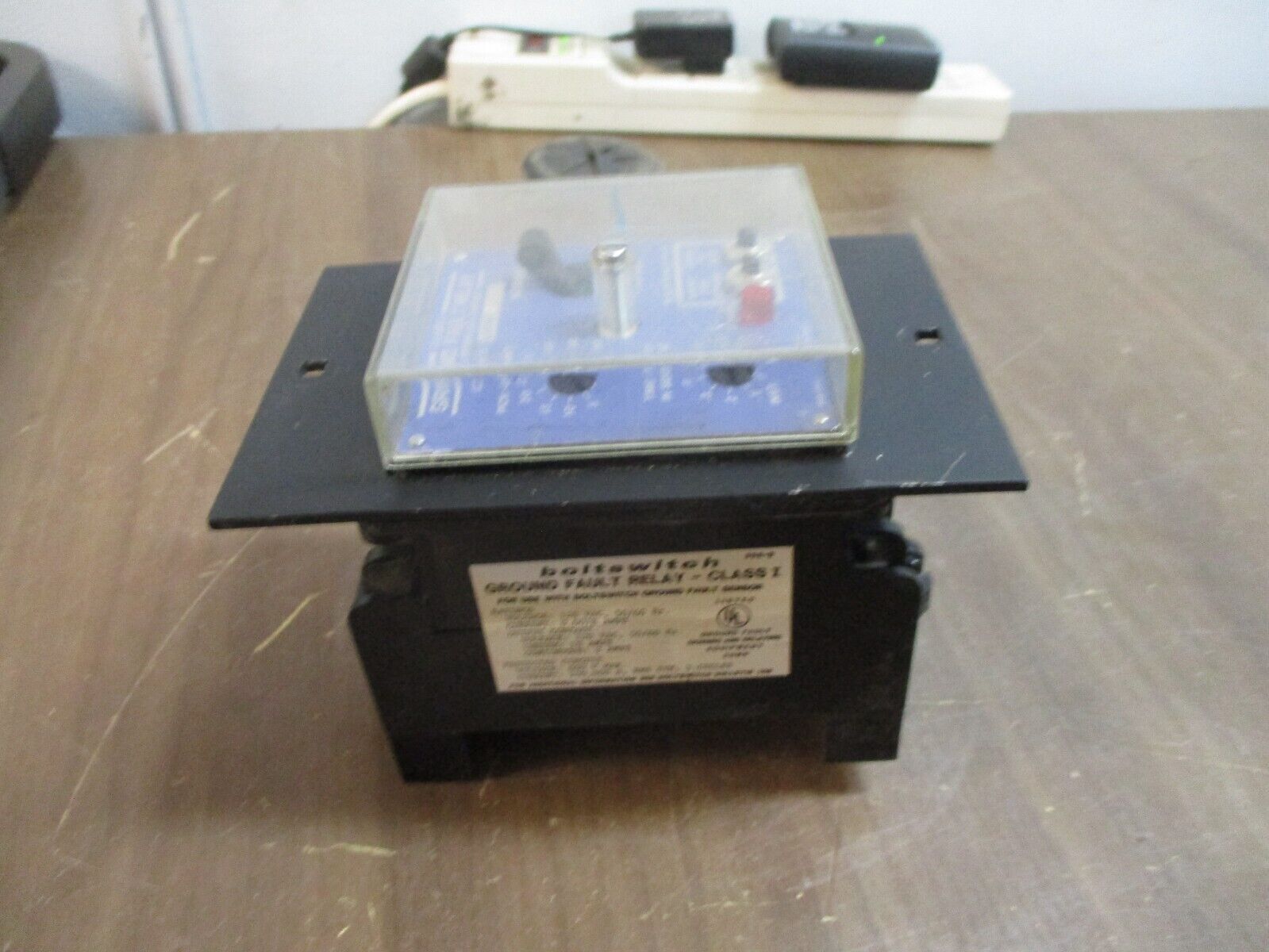 Boltswitch Ground Fault Relay LGFR-2 Pick-Up: 5-60A w/ Interlock Circuit Used