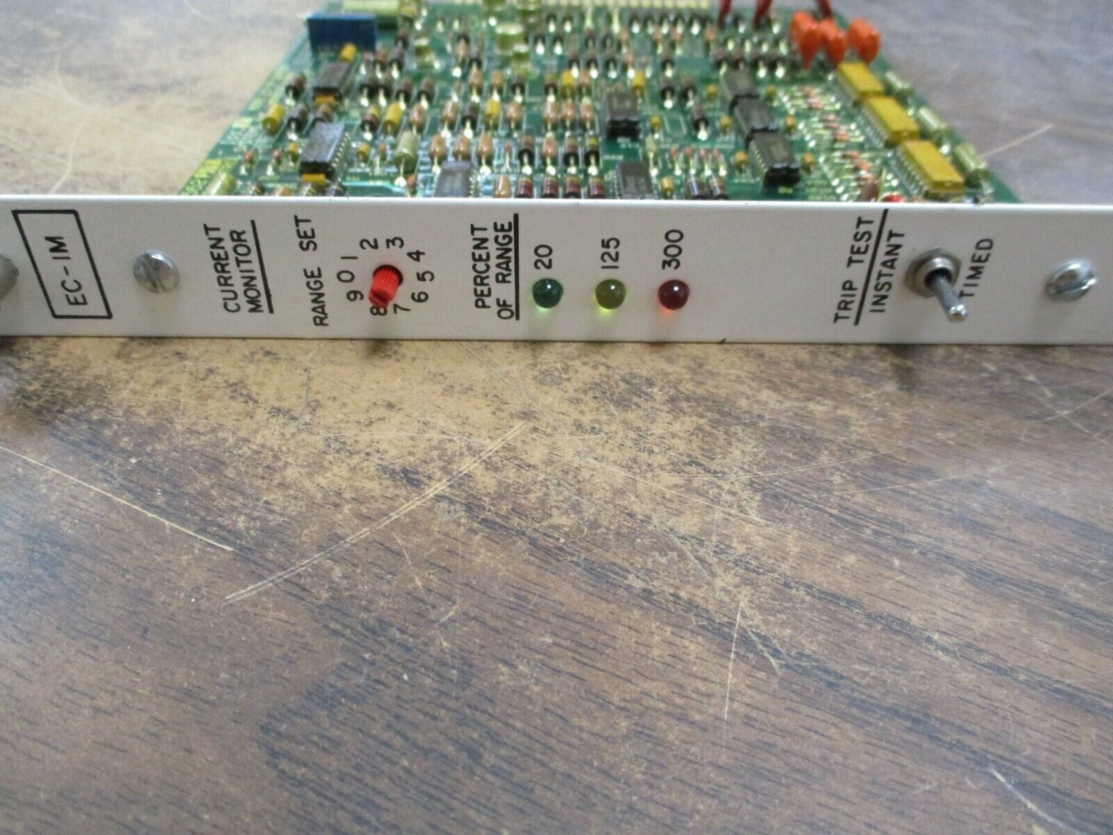 Master Control Systems Current Monitor Board EC-IM Used