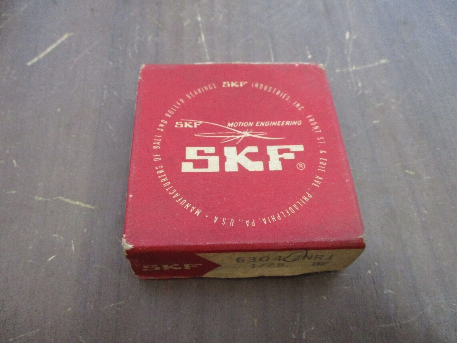SKF Bearing 6304 ZNRJ New Surplus