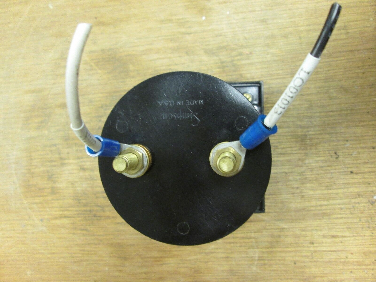 Simpson Elapsed Time Meter 3-707890 120V 60Hz Used