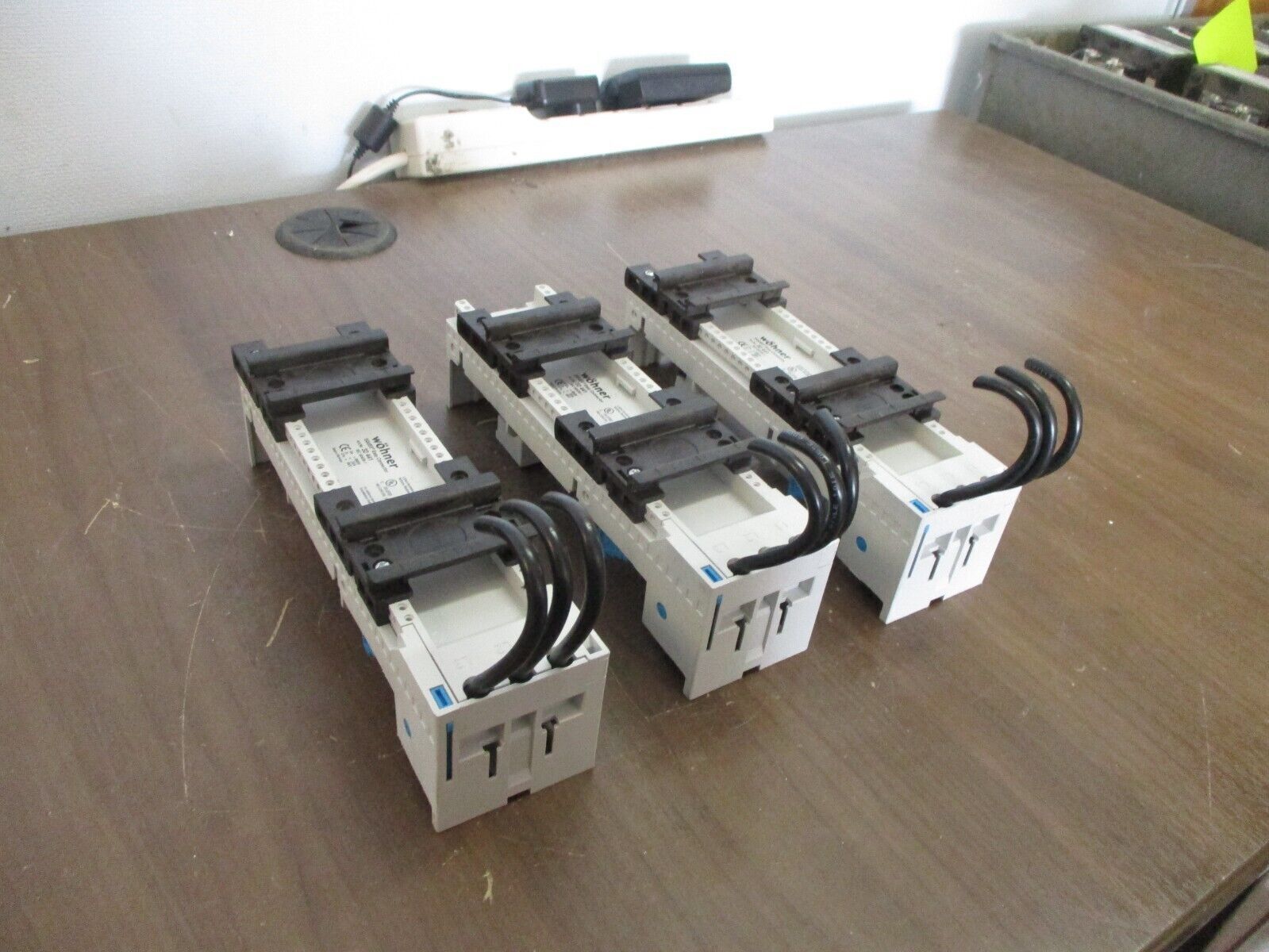 Wohner EQUES Easy Connector 32 441 30A 600V 3Ph *Lot of 3* Used