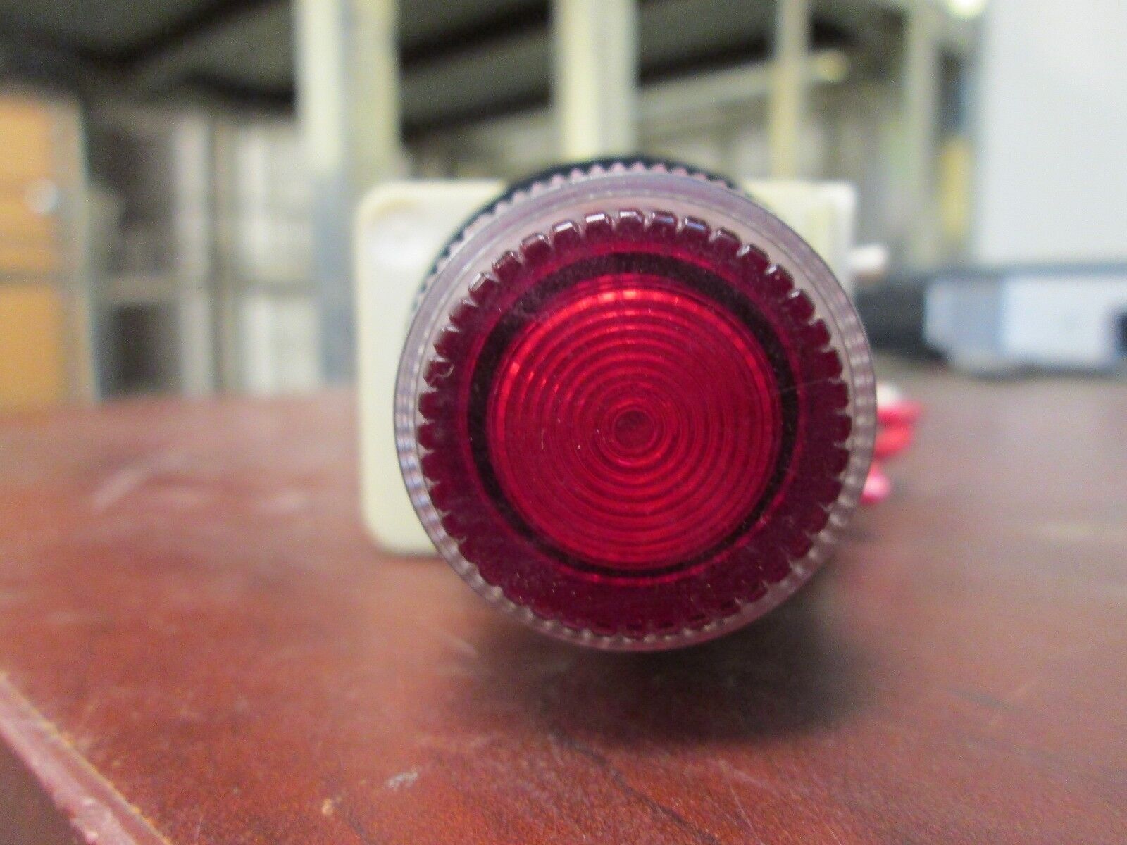 Square D Push Button 9001 KM11 Red 120V Used