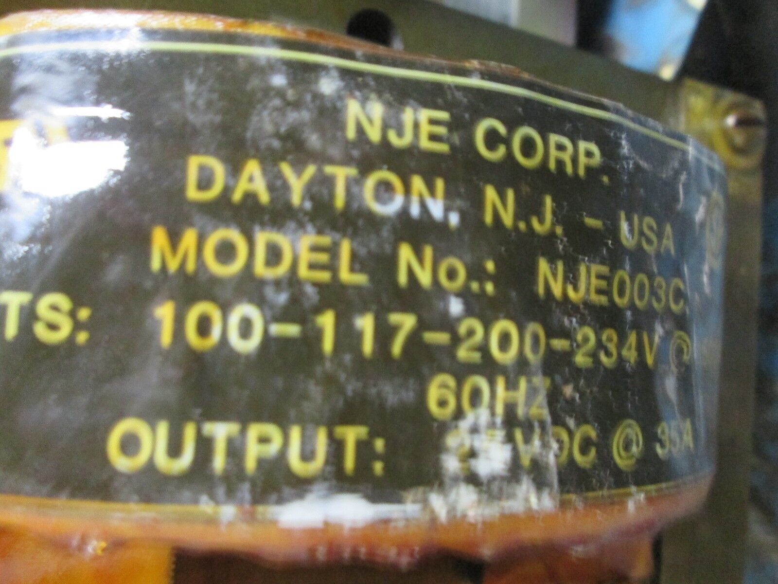 Fisher Controls Central Power Supply CP6101 Used