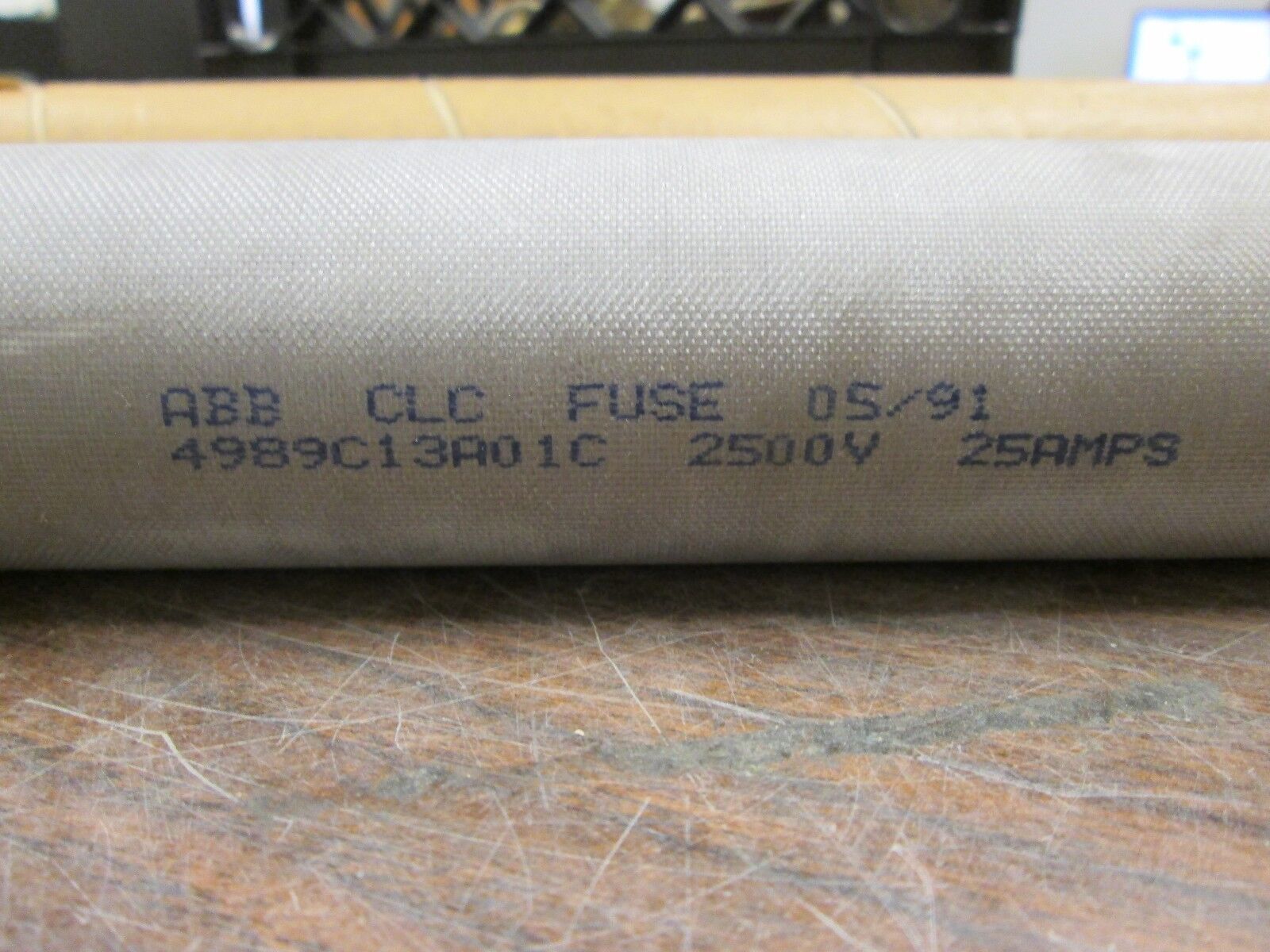 ABB CLC Fuse 4989C13A01C 25A 2500V New Surplus