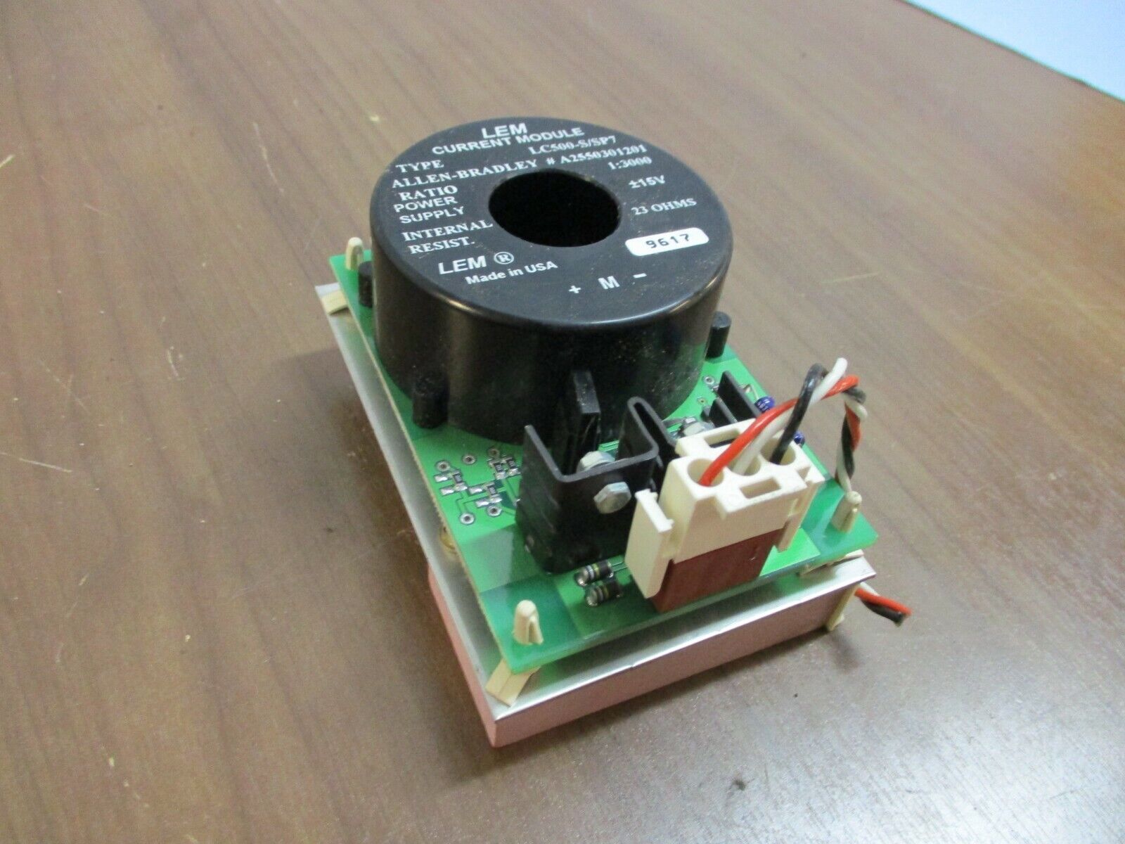 LEM Current Module LC500-S/SP7 Ratio 1:3000 15V Used