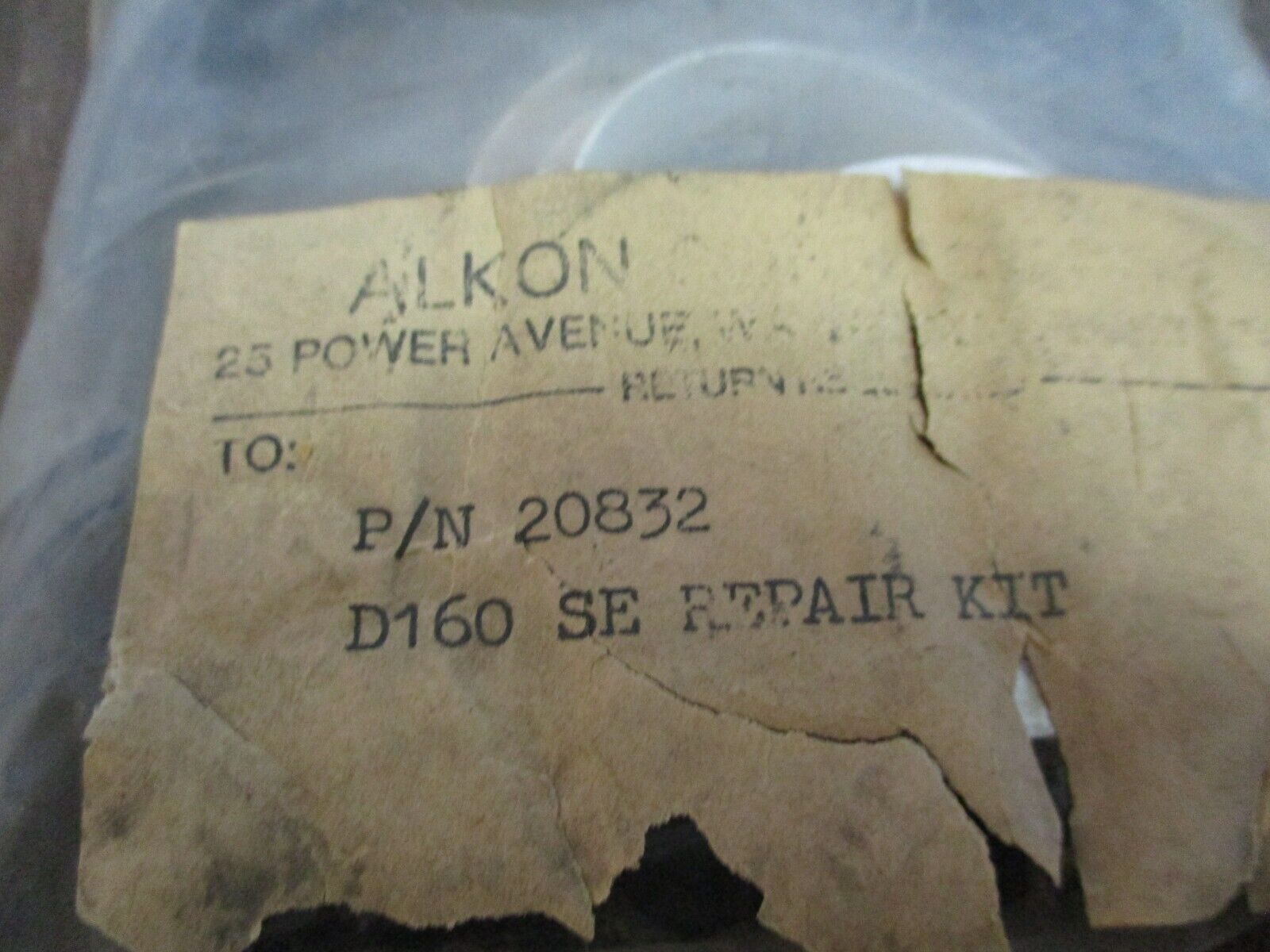 Alkon D160 SE Repair Kit 20832 New Surplus