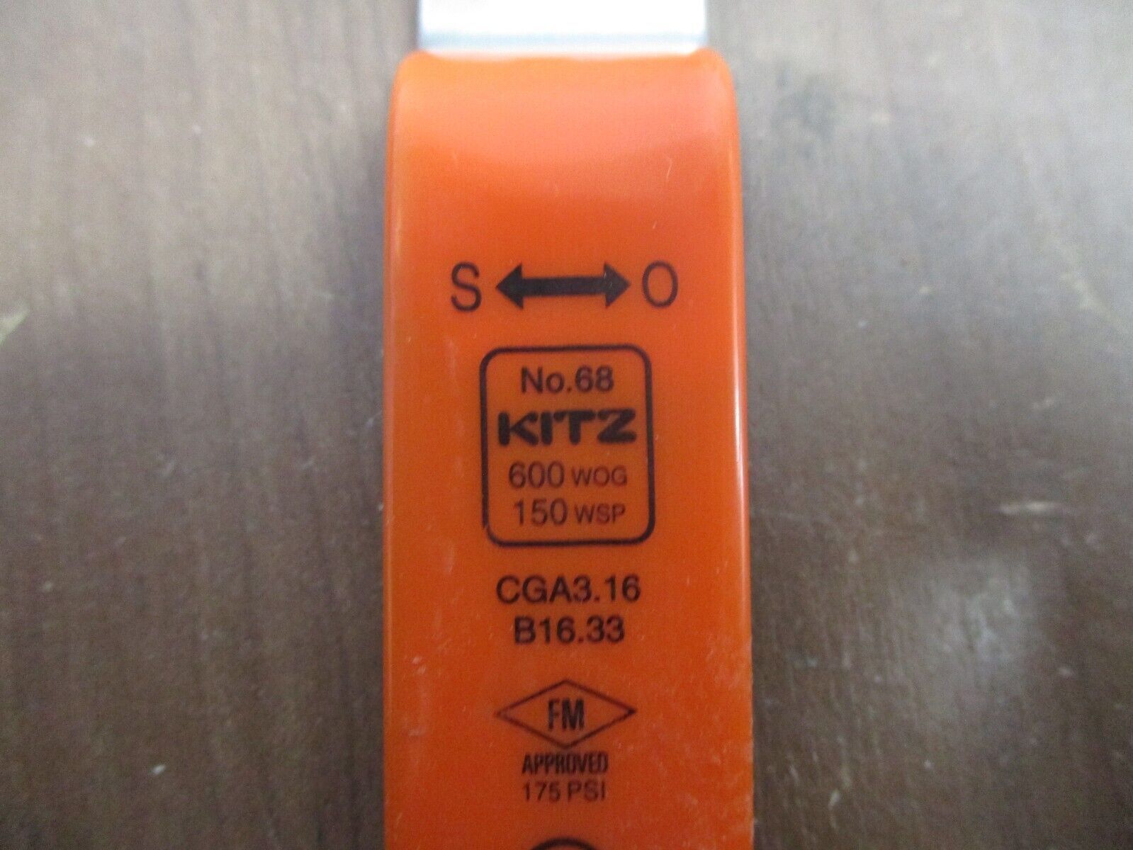 Kitz Valve Handle No. 68 *Lot of 4* *No Box* New Surplus