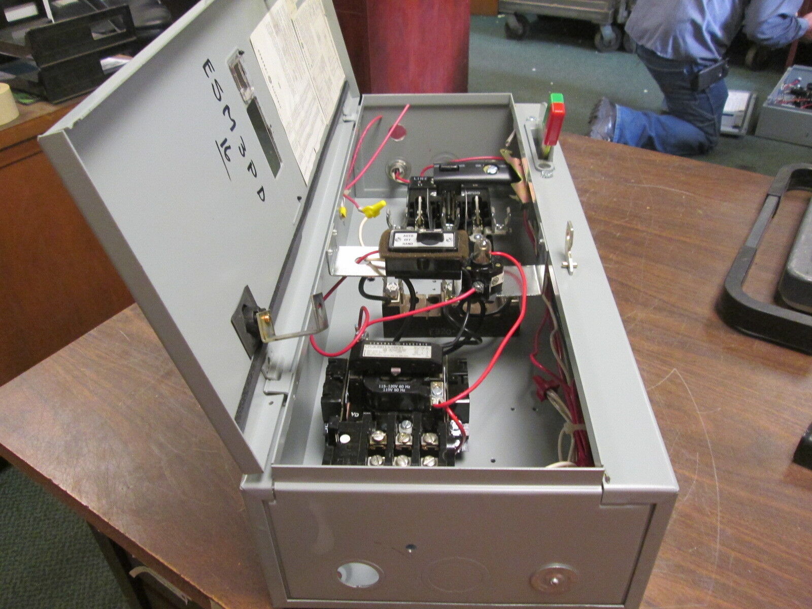 GE Fusible Size 0 Combination CR308B1**BAA 115-120V Coil *No Heaters* Used