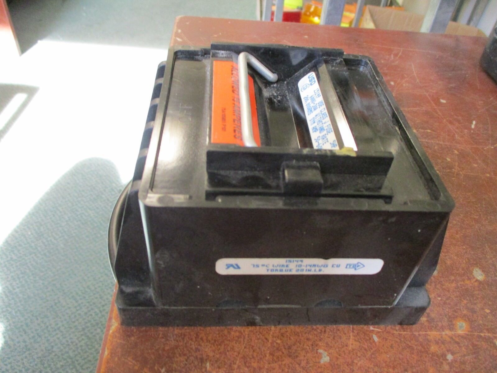 USD Pullout Switch w/Fuses 15149 3 Pole 30 A 600 V J Fuse Used