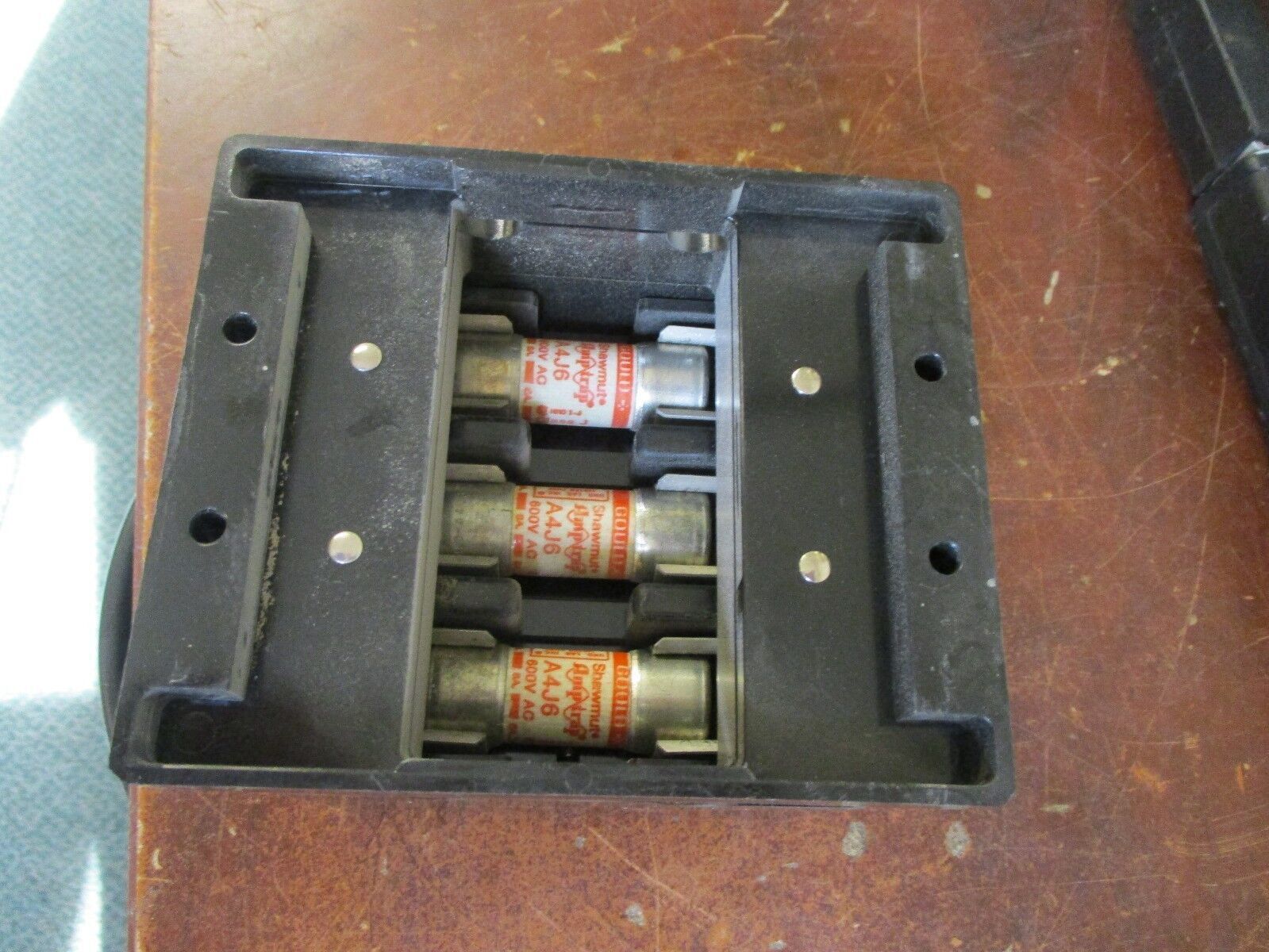 USD Pullout Switch w/Fuses 15149 3 Pole 30 A 600 V J Fuse Used